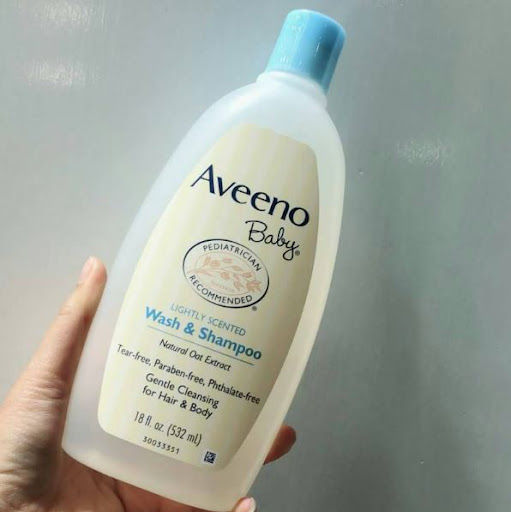 สินค้านำเข้าไม่มีฉลากไทย-อาวีโน่-เบบี้-วอช-แอนด์-แชมพู-aveeno-baby-wash-and-shampoo-ขนาด532-ml