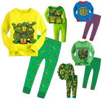 [COD] Foreign trade boys Teenage Turtles knitting childrens pajamas clothing home and