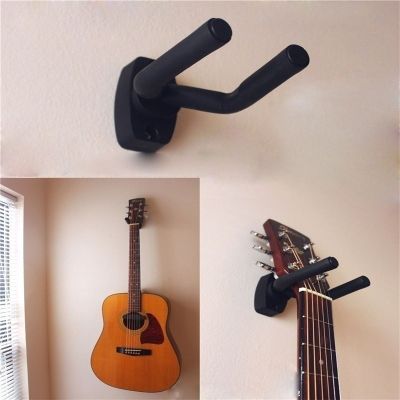 1-5Pcs ผู้ถือกีตาร์ Wall Mount Stand Soporte Guitarra อะไหล่และอุปกรณ์เสริม Home Instrument จอแสดงผลกีตาร์ Hook Wall Hangers