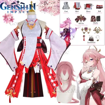 Navia Cosplay Costume Wig Genshin Impact Dress Uniform Fontaine