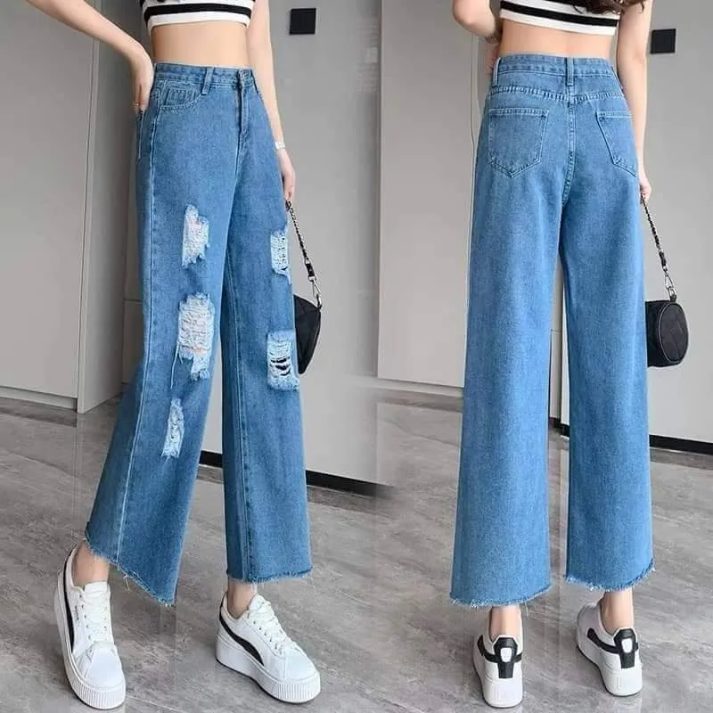 denim square pants | Lazada PH