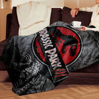 Jurassic Park Blanket ผ้าลินินกำมะหยี่สี่ฤดูน้ำหนักเบาห้องนั่งเล่น / ห้องนอนผ้าห่มอุ่น