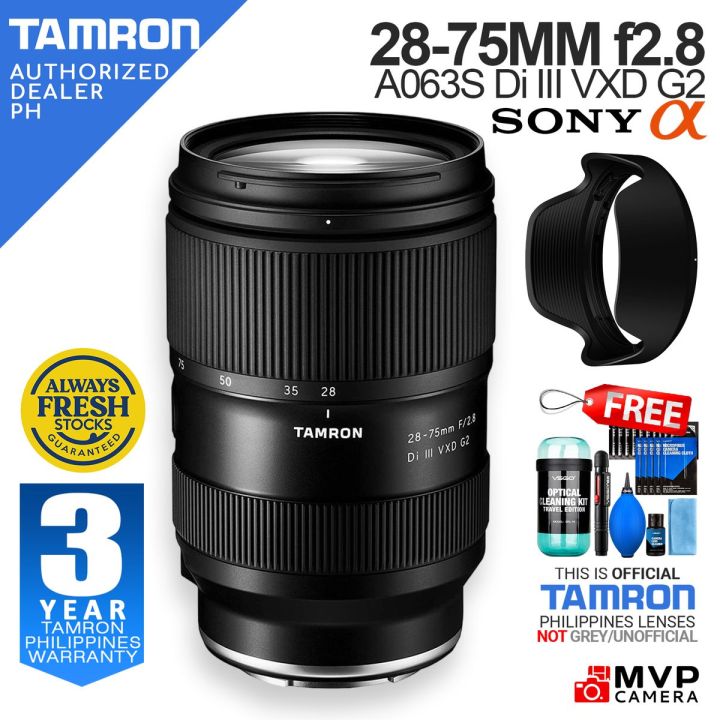 OFFICIAL PH] TAMRON A063S A063 28-75mm f2.8 Di III VXD G2 Lens for