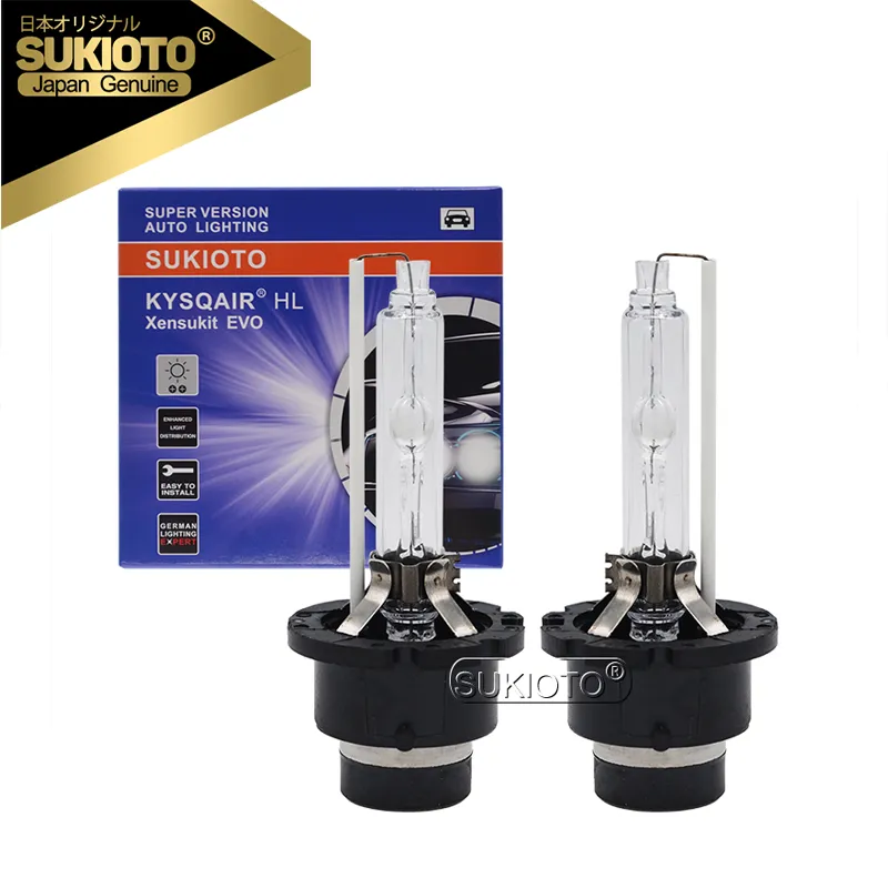 2PCS SUKIOTO CLASSIC XENSUKIT D3S 3000K Yellow Light 55W D3S Xenon