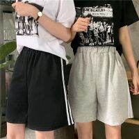 【hot】 Five Points Sport Shorts 2020 Loose Wide Waist biker Gray Striped Short Pants Oversized