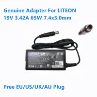 ที่ชาร์จอะแดปเตอร์สำหรับแล็ปท็อปแหล่งกระจายไฟ AC PA-1650-90 LITEON 65W 3.42A 19V ของแท้