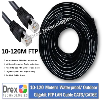 Cable RJ45 Double FTP CAT6 150m