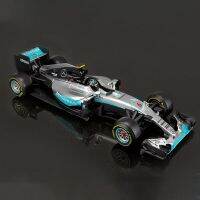 Bburago เครื่องชั่ง1:18รถ Mercedes-Benz,แบบจำลองรถจากโลหะอัลลอยด์รถแข่ง W07 F1สำหรับผู้ใหญ่คอลเลคชั่นงานอดิเรกตกแต่งแบบอยู่กับที่