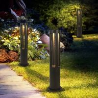 7W 12W 15W Modern Post Lawn Lamp 0.3M 0.6M 1M 2M 3M Outdoor Bollard LED Garden Light