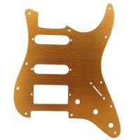 【บีแอล】โลหะสำหรับสต็อกที่มีอยู่อลูมิเนียมหนึ่ง Pickguard กีตาร์เจาะรูใหม่ในสต็อก