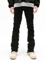 A CW】Liu Su Slimming Men Jeans Fashion Hip - Hop Street Clothing Slow Travel Pants Pants Famous nd Designer Men. Pants men clothing