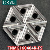 TNMG160404R-FS TNMG 160404R FS Cermet แทรก Slotting แทรกเปลี่ยนเครื่องมือตัด CNC โลหะเครื่องกลึงเครื่องมือ TNMG สำหรับเหล็ก