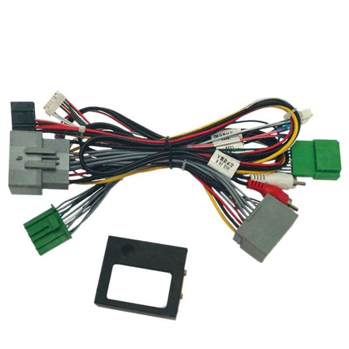 Car 16PIN Android Audio Power Radio Wire Harness with Canbus Box Car