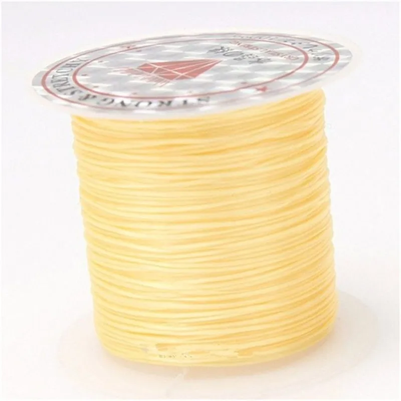 393inch/Roll Strong Elastic Crystal Beading Cord 1mm for Bracelets