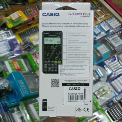 (โฉมใหม่) Casio Fx350ES PLUS 2nd เครื่องคิดเลขวิทยาศาสตร์ ของแท้  รับประกัน2ปีจาก CMG บริการเก็บเงินปลายทาง