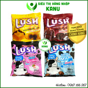 Gói 50 viên Kẹo bò sữa Lush Jack n Jill Thái Lan 140g sữa bò, dâu tây,