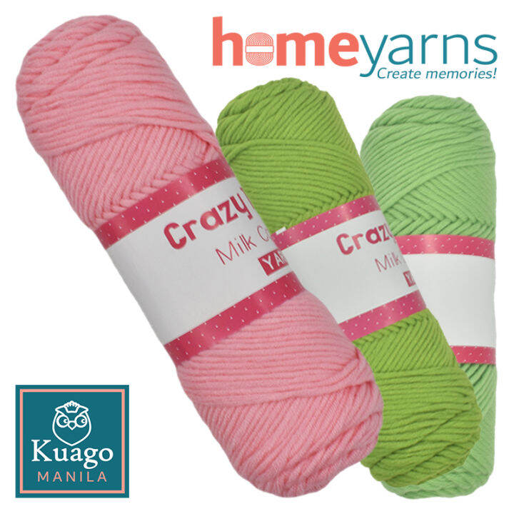 KuagoManila Yarn For Crochet Crochet Yarn Knitting Crochet Milk