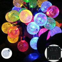 Pnate 20 30 50 LED String Lights Outdoor Solar Garden Wedding Party Festoon Ball Bulbs