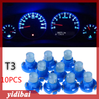 yidibai 10x T3 LED bulb Instrument Dash Dashboard Gauge BASE Lamp Light Blue