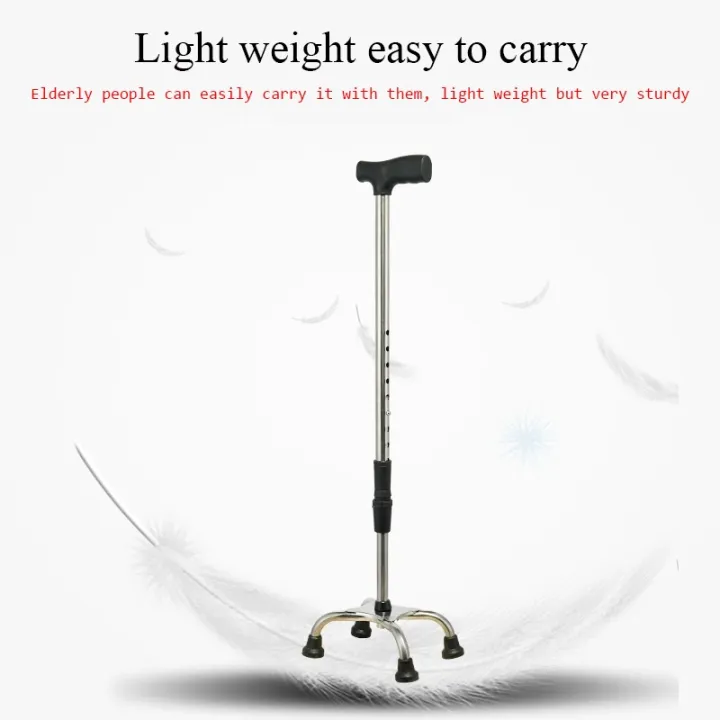 New Old Man Walking Stick Telescopic Canes T Handle Elder Stable Crutch