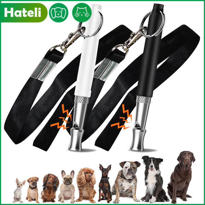 HATELI Ultrasonic Dog Whistles Stop Barking with Adjustable Pitch