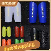 ARQEAR529453 สีฟ้าสีดำสีขาว ที่จับหน้าแข้งฟุตบอล ระบายอากาศได้ระบายอากาศ 7สี ตัวป้องกันขา อุปกรณ์เสริมเสริม PE PE เบาะรองนั่ง EVA ขา ชุดเล่นฟุตบอล