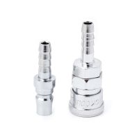 【Discount】 2 Pcs Pneumatic Air Line ท่ออะแดปเตอร์ Quick Release Hitch Connector คอมเพรสเซอร์ Air Line การเชื่อมต่อ8มม. ท่อนิวเมติก Parts