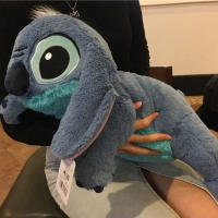 60cm Lilo And Stitch Store Big Stuffed Animals Toys Pillow With Anime For Sleep Kids Dolls Girls Children Birthday Gift