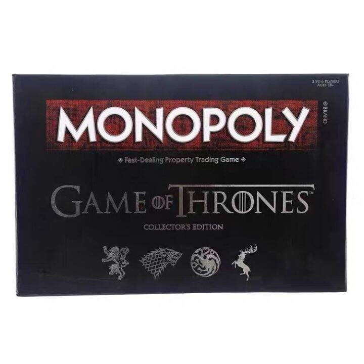 English version of the board game Power Game Monopoly Of Thrones ...