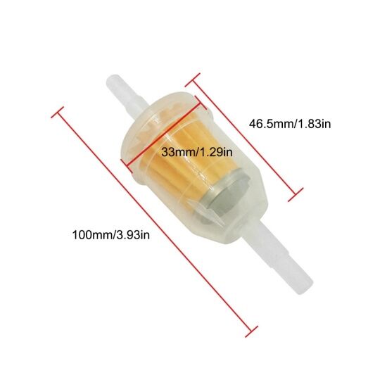 Tm universal inline gas fuel filter 6mm - ảnh sản phẩm 6