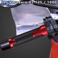 แฮนด์มอเตอร์ไซค์22มม. สำหรับ Honda XL 125 700 1000 S V R Grips XL125S XL125R XL125V XL700V XL1000V XL1000ฝาครอบอุปกรณ์เสริม Varadero