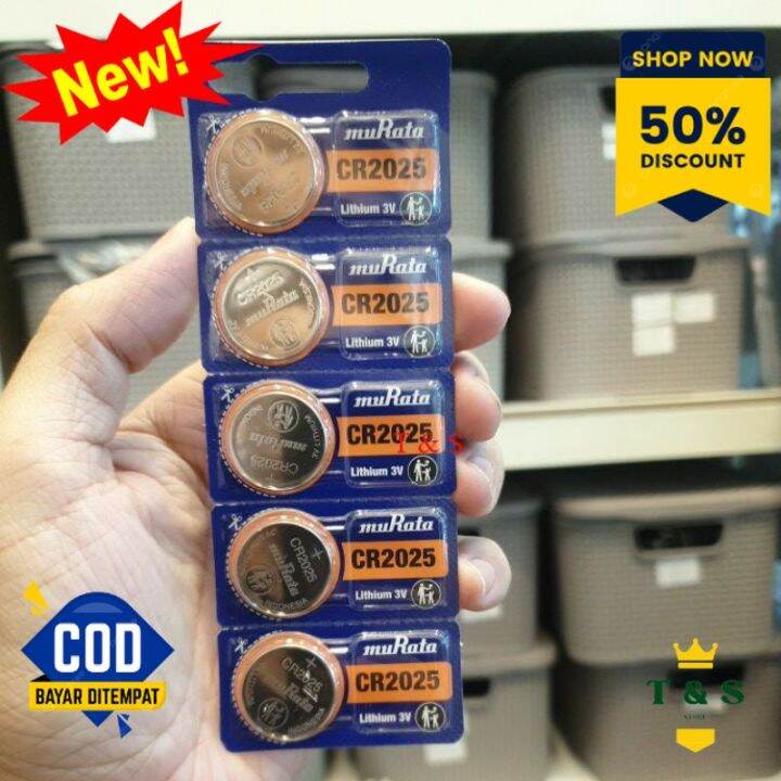 Original Murata 2025 2.9.A CR2025 JAPAN ORIGINAL Lazada Indonesia