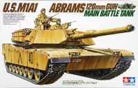 พลาสติก โมเดล ประกอบ TAMIYA สเกล1/35 US M1A1 Abrams 120mm GUN Main Battle Tank(TA-35156)