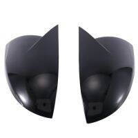 1Pair Rear View Mirror Cover Housing Ox Horn Trim Caps for Kia Optima K5 2016-2019 Side Door Mirror Shell Sticker