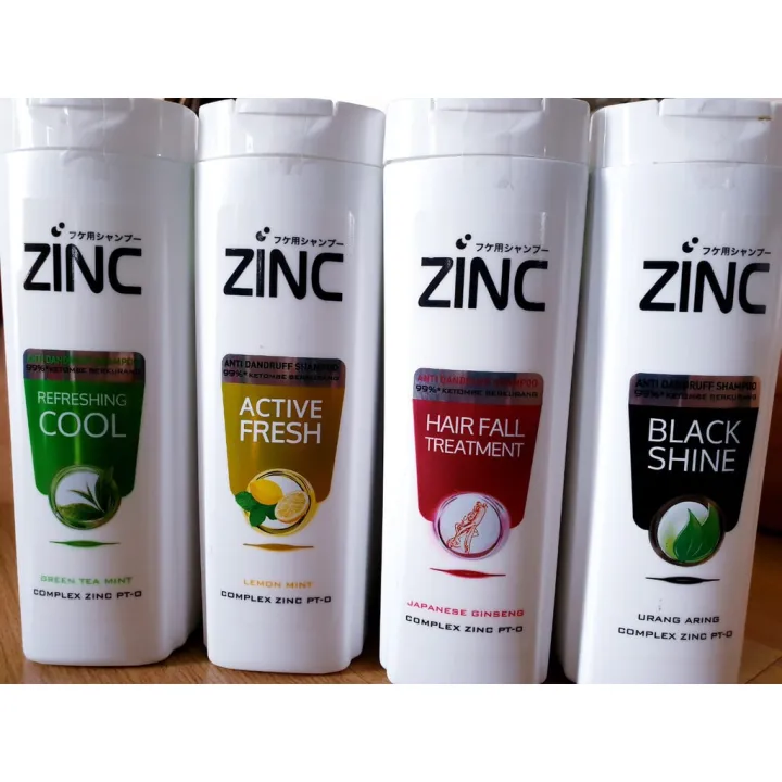 ZINC Shampoo LENGKAP ORI Lazada Indonesia