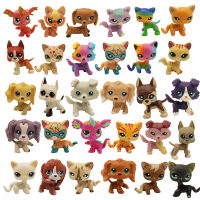 Small Flaws 1020 Pcs Pet Shop Toys Cat Kitten Puppy Figure Rare Standing Shorthair Mini Action Toy Figures Little Pet Toys