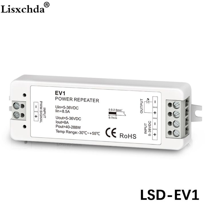 ไฟ-pwm-led-เครื่องขยายเสียงแรงดันไฟฟ้าคงที่-ev4-ev3-ev1-dc5-36v-สำหรับ1ch-led-3ch-หลอดไฟโคมไฟแถบไฟ4ช่อง
