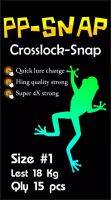 Crosslock.-Snap By PP.Lure เบอร์ 1 รับเเรงดึงสูงสุด 18 กิโลกรัม