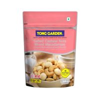 Tonggarden เมล็ดมะม่วงหิมพานต์ผสมแมคคาเดเมียร์อบเกลือ 140 กรัม(ซิป)