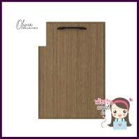 บานซิงค์เดี่ยว PARAZZO ENZO 40x60 ซม. สี CHOCOLATEKITCHEN CABINET DOOR PARAZZO ENZO 40X60CM CHOCOLATE **พลาดไม่ได้แล้วจ้ะแม่**