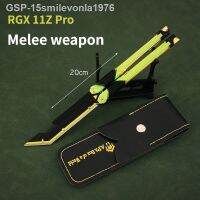 ☃❉ 15smilevonla1976 Armas Periféricas VALORANTE-Jogo Com Capa De Couro Placa Fica Faca Borboleta Arma Liga Lebrinquedos Treinamento 20Cm 11Z