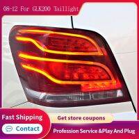 ไฟรถยนต์อัปเกรดสำหรับ GLK200 X204เบนซ์ GLK 2008-2015 GLK300 GLK260ไฟท้ายรถยนต์ LED อุปกรณ์เสริมที่ออกแบบใหม่ล่าสุด