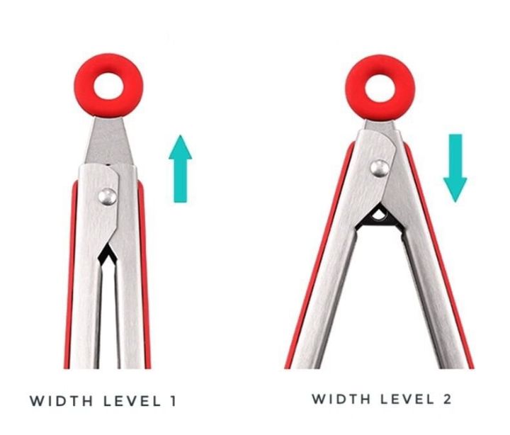 ที่คีบอาหาร-ทอด-ที่คีบอาหารสด-smart-silicone-tongs-ที่คับอาหาร-silicone-ไม้หนีบอาหาร-แบบซิลิโคน-ไม้คีบอาหาร-ไม้คีบไก่ย่าง-คีบอาหาร-คีบอาหารร้อน