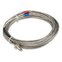 Holiday Discounts FTARB01 K E Type M6 M8 Bolt Head 5M Metal Screening Cable Screw Thermocouple Temperature Sensor WRNT WRET