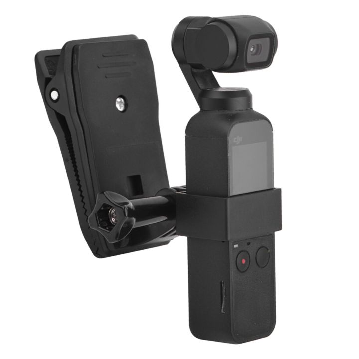 new-dhakamall-soonhua-rotation-action-camera-fixed-adapter-mount-holder-backpack-clip-kit-handle-bracket-mount-for-osmo-pocket-camera