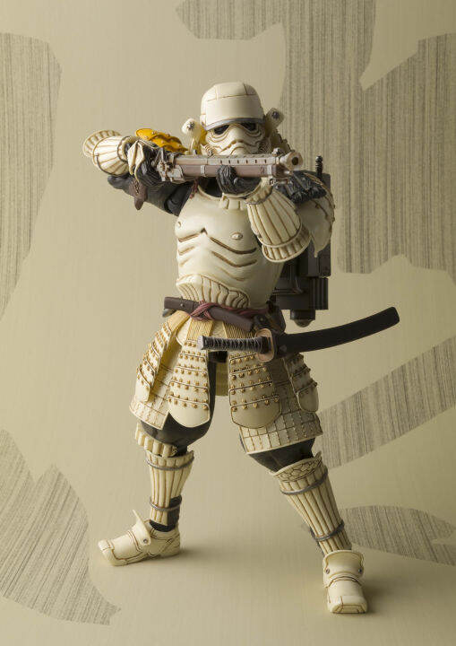 figma-ฟิกม่า-งานแท้-100-figure-action-bandai-tamashii-nations-จากหนังดัง-star-wars-samurai-teppo-ashigaru-sandtrooper-movie-realization-สตาร์-วอร์ส-ซามูไร-ทรูปเปอร์-ver-original-from-japan-แอ็คชั่น-ฟิ