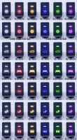 [2023]/Originalx- Suitable for Honda Civic daytime running lights devil eye radar LED fog lights angel eye guide recorder switch