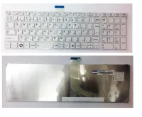 คีย์บอร์ด แป้นพิมพ์ พิมพ์ พิมพ์ดี Toshiba C850-S22S K35B C09S S21S C08S L850 L850D L855 P850 Keyboard us อังกฤษ white  ขาว คีย์บอร์ด แป้นพิมพ์ พิมพ์ พิมพ์ดีด