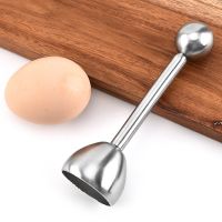 New Stainless Steel Boiled Egg Topper Shell Top Cutter Knocker Opener Egg Accessories Kitchen Gadget Cuisine Outils Accessoires