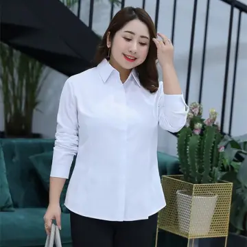 Buy Polo Shirt Dress Women Plus Size White online